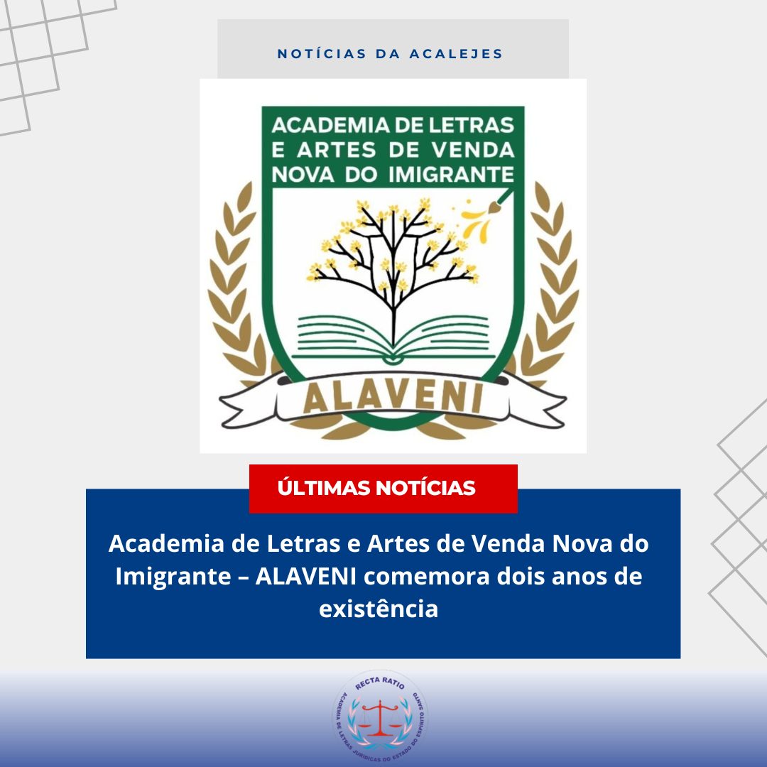 Aniversário da Academia de Letras e Artes de Venda Nova do Imigrante