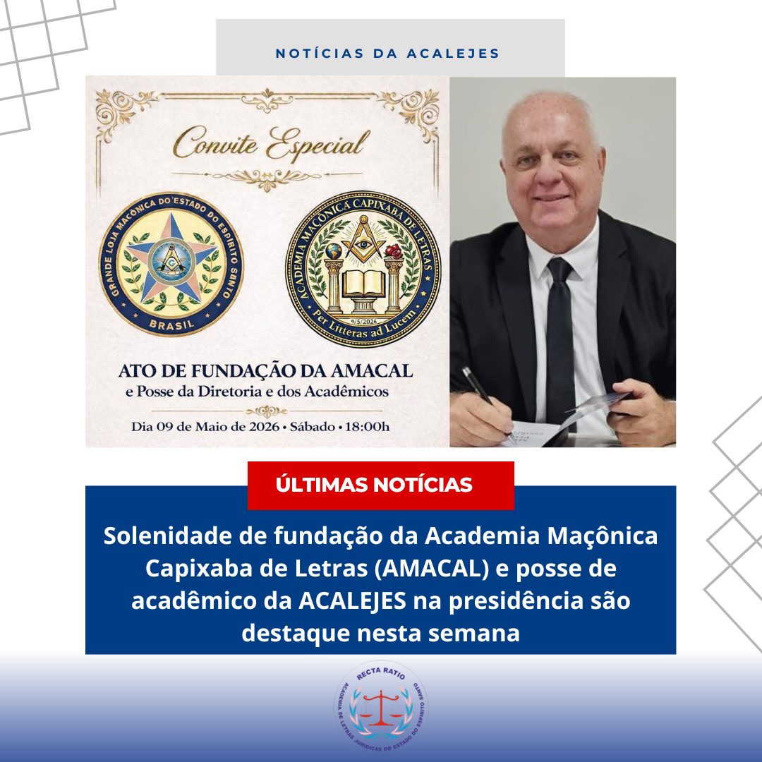 Solenidade de fundação da AMACAL