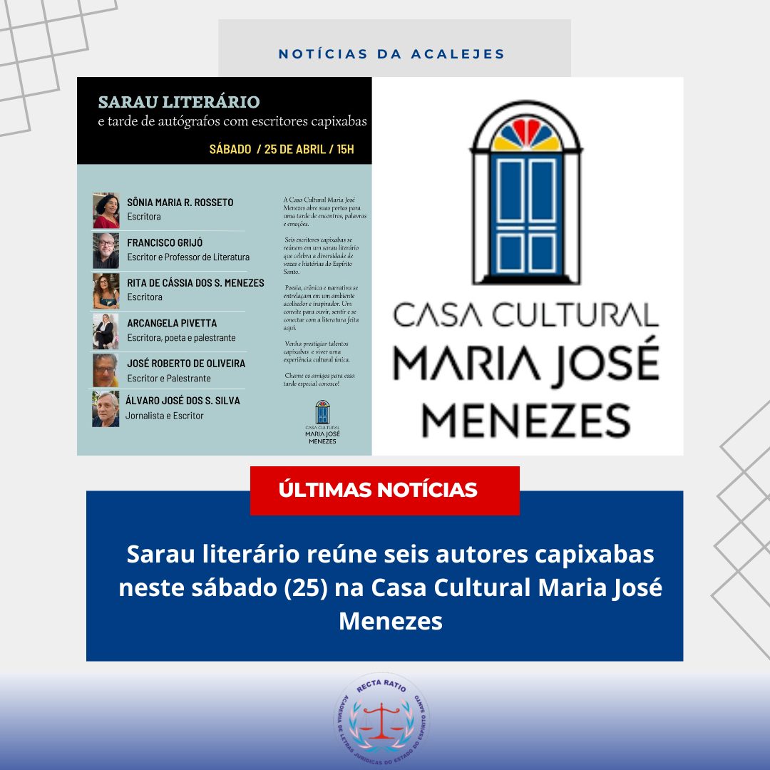 Sarau literário na Casa Cultural Maria José de Menezes