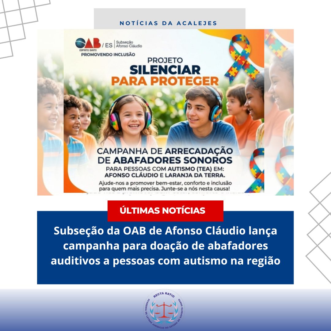 Campanha da OAB Afonso Cláudio